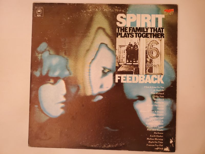 Spirit The Family That Plays Together / Feedback vinyl record